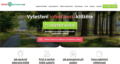 Desktop Screenshot of kliste-prevence.cz